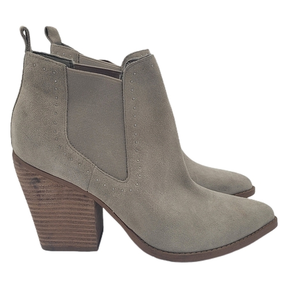 Marc fisher Taupe / Gray nwots Suede bootie size 9 - Picture 2 of 15